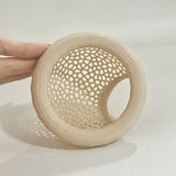 Maxbell Aquarium Hammock Ornament Breeding Decorative Tank Accessory Decor Hide Cave Beige