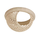 Maxbell Aquarium Hammock Ornament Breeding Decorative Tank Accessory Decor Hide Cave Beige