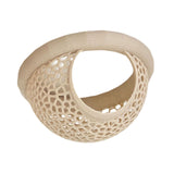 Maxbell Aquarium Hammock Ornament Breeding Decorative Tank Accessory Decor Hide Cave Beige
