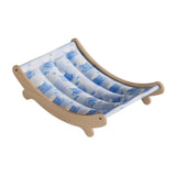 Maxbell Cat Cooling Sleeping Bed Hammock Elevated Couch for Puppy 59x31.5x15cm Blue