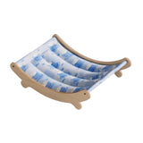 Maxbell Cat Cooling Sleeping Bed Hammock Elevated Couch for Puppy 59x31.5x15cm Blue