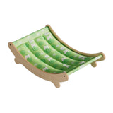 Maxbell Cat Cooling Sleeping Bed Hammock Elevated Couch for Puppy 49x31.5x13cm Green