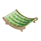 Maxbell Cat Cooling Sleeping Bed Hammock Elevated Couch for Puppy 49x31.5x13cm Green