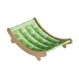 Maxbell Cat Cooling Sleeping Bed Hammock Elevated Couch for Puppy 49x31.5x13cm Green