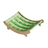 Maxbell Cat Cooling Sleeping Bed Hammock Elevated Couch for Puppy 59x31.5x15cm Green