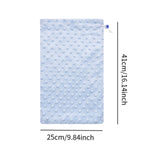 Maxbell Bearded Dragon Bath Towel Ferret Bath Towel Bag for Sugar Gliders Small Pets Blue