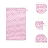 Maxbell Bearded Dragon Bath Towel Ferret Bath Towel Bag for Sugar Gliders Small Pets Pink