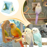Maxbell Bird Nest House Hanging Hammock Parrot Hanging Tent for Parakeets Cockatiels Blue