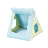 Maxbell Bird Nest House Hanging Hammock Parrot Hanging Tent for Parakeets Cockatiels Blue