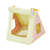 Maxbell Bird Nest House Hanging Hammock Parrot Hanging Tent for Parakeets Cockatiels Yellow
