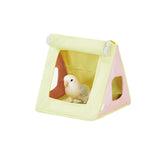Maxbell Bird Nest House Hanging Hammock Parrot Hanging Tent for Parakeets Cockatiels Yellow