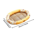 Maxbell Pet Cooling Pad Playmat Breathable Puppy Kitten Nest for Cats and Small Dogs Yellow S
