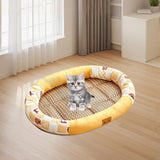 Maxbell Pet Cooling Pad Playmat Breathable Puppy Kitten Nest for Cats and Small Dogs Yellow S