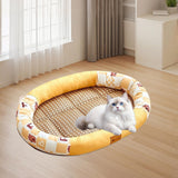 Maxbell Pet Cooling Pad Playmat Breathable Puppy Kitten Nest for Cats and Small Dogs Yellow M