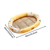 Maxbell Pet Cooling Pad Playmat Breathable Puppy Kitten Nest for Cats and Small Dogs Yellow XL