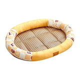 Maxbell Pet Cooling Pad Playmat Breathable Puppy Kitten Nest for Cats and Small Dogs Yellow XL