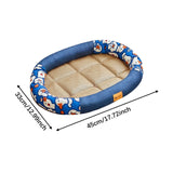 Maxbell Pet Cooling Pad Playmat Breathable Puppy Kitten Nest for Cats and Small Dogs Blue S