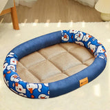 Maxbell Pet Cooling Pad Playmat Breathable Puppy Kitten Nest for Cats and Small Dogs Blue S