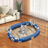Maxbell Pet Cooling Pad Playmat Breathable Puppy Kitten Nest for Cats and Small Dogs Blue S
