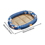 Maxbell Pet Cooling Pad Playmat Breathable Puppy Kitten Nest for Cats and Small Dogs Blue M