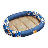 Maxbell Pet Cooling Pad Playmat Breathable Puppy Kitten Nest for Cats and Small Dogs Blue M