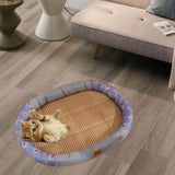 Maxbell Pet Cooling Pad Playmat Breathable Puppy Kitten Nest for Cats and Small Dogs Gray S