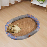 Maxbell Pet Cooling Pad Playmat Breathable Puppy Kitten Nest for Cats and Small Dogs Gray S