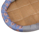 Maxbell Pet Cooling Pad Playmat Breathable Puppy Kitten Nest for Cats and Small Dogs Gray M