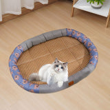 Maxbell Pet Cooling Pad Playmat Breathable Puppy Kitten Nest for Cats and Small Dogs Gray M