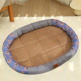 Maxbell Pet Cooling Pad Playmat Breathable Puppy Kitten Nest for Cats and Small Dogs Gray M