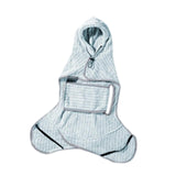 Maxbell Dog Bathrobe Towel Wet Walk with Hood Swim for Bath Warm Keeping Dog Towel