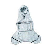 Maxbell Dog Bathrobe Towel Wet Walk with Hood Swim for Bath Warm Keeping Dog Towel