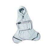 Maxbell Dog Bathrobe Towel Wet Walk with Hood Swim for Bath Warm Keeping Dog Towel