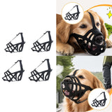 Maxbell Muzzle for Dog Soft Training for Medium & Large Dogs Anti Biting Mouth Cover S