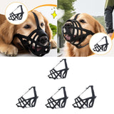 Maxbell Muzzle for Dog Soft Training for Medium & Large Dogs Anti Biting Mouth Cover S