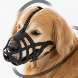 Maxbell Muzzle for Dog Soft Training for Medium & Large Dogs Anti Biting Mouth Cover L