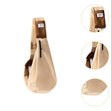 Maxbell Pet Shoulder Bag Safety Dog Carrier Bag for Outside Carrying Hiking  Brown