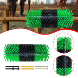 Maxbell Livestock Scratching Brush Massage Garden Horses Brush for Horses Cow Cattle 40cm