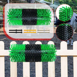 Maxbell Livestock Scratching Brush Massage Garden Horses Brush for Horses Cow Cattle 40cm