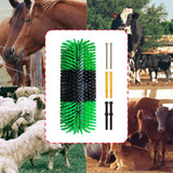 Maxbell Livestock Scratching Brush Massage Garden Horses Brush for Horses Cow Cattle 40cm
