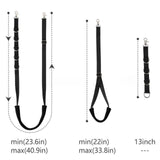 Maxbell Dog Grooming Belly Strap Belt Adjustable for Trimming Household Hair Cutting Black