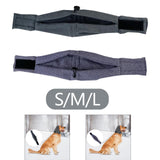 Maxbell Ear Cover for Dog for Grooming Ear Protector Gift Comfortable Dog Head Cover Dark Gray S