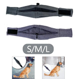 Maxbell Ear Cover for Dog for Grooming Ear Protector Gift Comfortable Dog Head Cover Dark Gray S