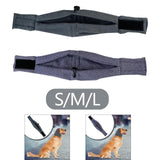 Maxbell Ear Cover for Dog for Grooming Ear Protector Gift Comfortable Dog Head Cover Dark Gray S