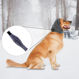 Maxbell Ear Cover for Dog for Grooming Ear Protector Gift Comfortable Dog Head Cover Purple L