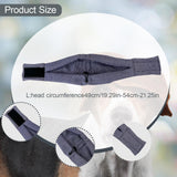 Maxbell Ear Cover for Dog for Grooming Ear Protector Gift Comfortable Dog Head Cover Purple L
