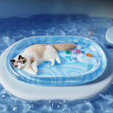 Maxbell Cat Water Bed Play Mat Interactive Cool and Comfort for Dogs Cats XL Style A