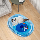 Maxbell Cat Water Bed Play Mat Interactive Cool and Comfort for Dogs Cats M Style B