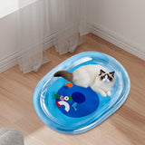 Maxbell Cat Water Bed Play Mat Interactive Cool and Comfort for Dogs Cats M Style B