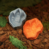 Maxbell Reptile Water Dish Container Easy to Clean Feeder for Chameleon Gecko Orange